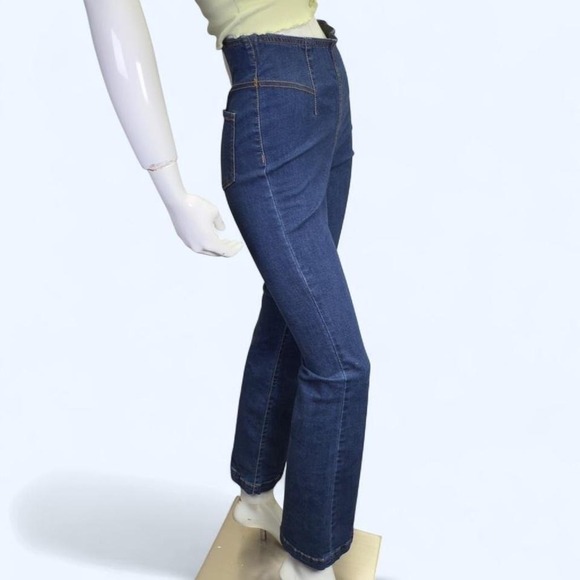 Knox Rose Denim - High rise Y2K inspired medium wash flare jeans